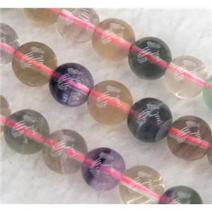 round Fluorite beads, approx 8mm dia [GMLB2283]