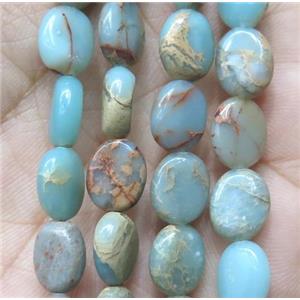 SnakeSkin Jasper stone bead, oval, approx 10x14mm [GMLB2464-10X14MM]