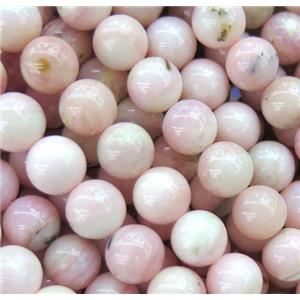 round Pink Opal Stone Beads, approx 8mm dia [GMLB2515-8MM]