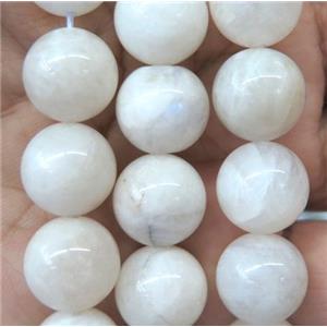 white round MoonStone beads, approx 8mm dia [GMLB2534-8MM]