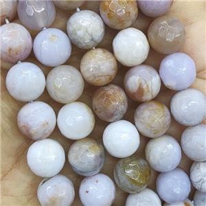 natural Australian Agate Beads, faceted round, approx 6mm dia [GMLB2724-6MM]