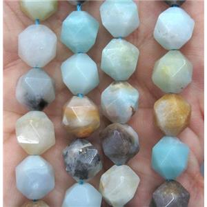 natural chinese Amazonite beads cut round multicolor, approx 12mm dia [GMLB2900-12MM]