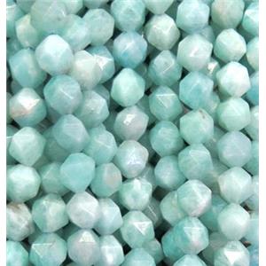natural green Amazonite beads cut round, approx 8mm dia [GMLB2922-8MM]