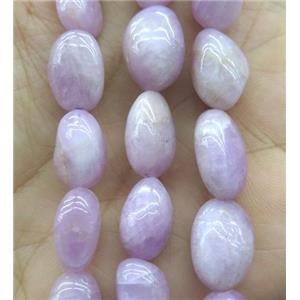 Kunzite beads, freeform, approx 8-14mm [GMLB2991]