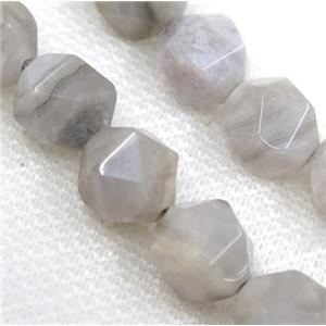 white Crazy Lace Agate Beads Cut Round, approx 8mm dia [GMLB3349-8MM]