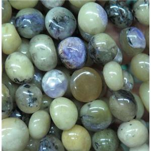 Charoite beads chips, freeform, Grade B, approx 6-10mm [GMLB3441]