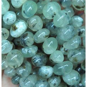 green Prehnite chip beads, freeform, approx 6-10mm [GMLB3449]