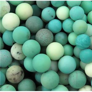 round matte Green Grass Agate Beads, approx 4mm dia, 15.5 inches [GMLB3918-4MM]