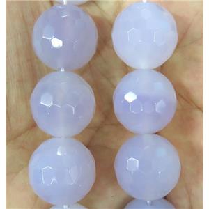 large Agate beads, faceted round, approx 20mm dia [GMLB4012-20MM]