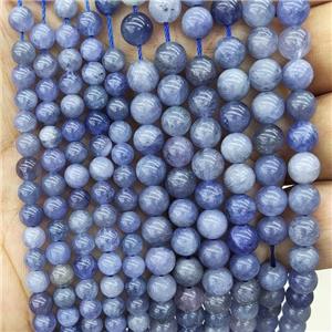 Natural Tanzanite Beads Blue Smooth Round, approx 4mm dia [GMLB4402-4MM]