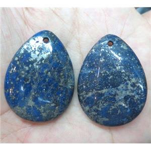 Lapis lazuli pendant, teardrop, APP 20-40mm [GMPDA3040]