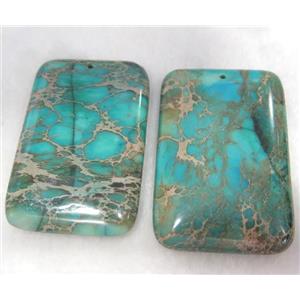 gemstone pendant, rectangle, approx 40x60mm [GMPDA3948]