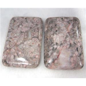 gemstone pendant, rectangle, approx 40x60mm [GMPDA3949]