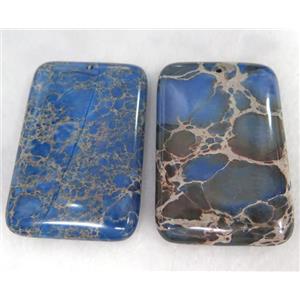 gemstone pendant, rectangle, approx 40x60mm [GMPDA3951]