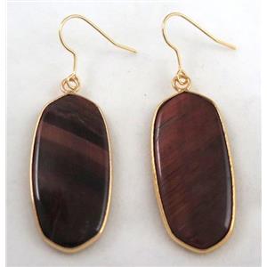 gemstone earring, colorfast, approx 15-37mm [GMPDA4223]