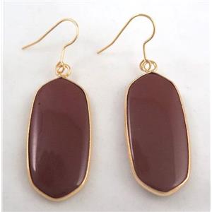 gemstone earring, colorfast, approx 15-37mm [GMPDA4225]