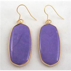 gemstone earring, colorfast, approx 15-37mm [GMPDA4230]
