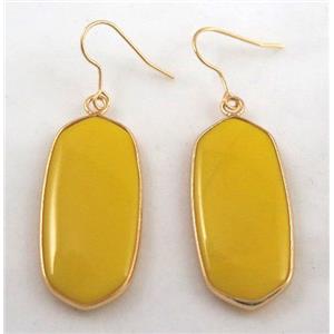 gemstone earring, colorfast, approx 15-37mm [GMPDA4231]