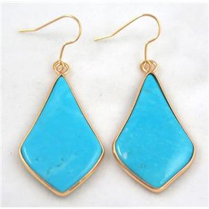 gemstone earring, colorfast, approx 20-40mm [GMPDA4240]