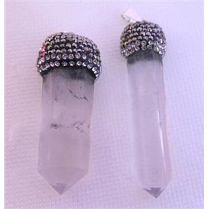 gemstone pendant, freeform, approx 12-50mm [GMPDA5001]