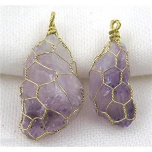 gemstone pendant, freeform, approx 20-50mm [GMPDA5479]