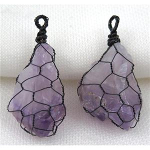 gemstone pendant, freeform, approx 20-50mm [GMPDA5480]