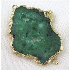 druzy sunagate connector, freeform, approx 20-40mm [GMPDA6035]