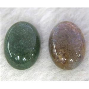 Indian agate oval cabochon, approx 13x18mm [GMPDA7408]