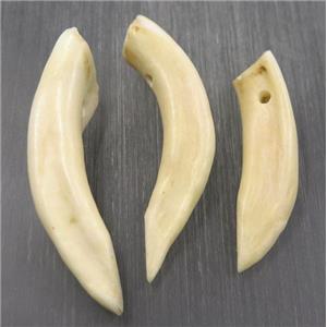 wolf tooth pendant, approx 12-60mm [GMPDA8479]