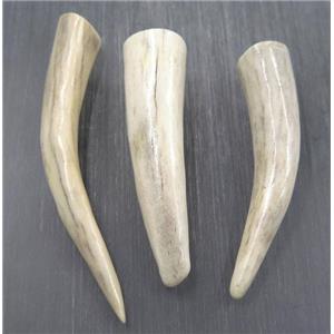 goat horn pendant, no hole, approx 10-65mm [GMPDA8480]