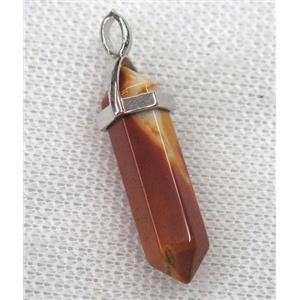mookaite bullet pendant, approx 10-30mm [GMPDA8661]