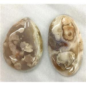 natural Cherry Agate stone pendant, mix shaped, approx 20-60mm [GMPDA9037]