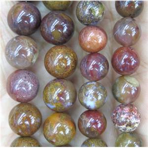 Mexico Nueva Agate Beads, round, approx 6mm dia [GMRD1472-6MM]