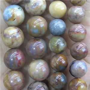 round Venus Jasper Beads, multi-color, approx 8mm dia [GMRD1489-8MM]