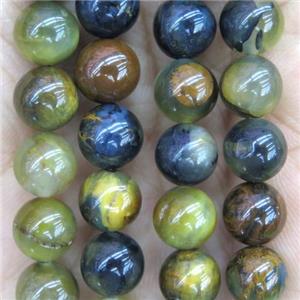 round Golden Pieterzite Beads, approx 6mm dia [GMRD1495-6MM]