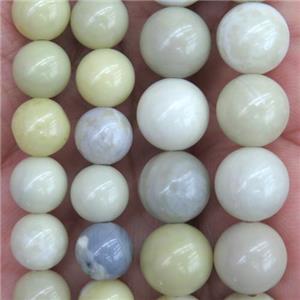 Australian Butter Jasper beads, approx 6mm dia [GMRD1497-6MM]