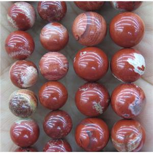 capuccino Red Jasper beads, round, approx 4mm dia [GMRD1558-4MM]