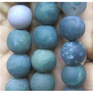 matte round Indian Agate Beads, approx 12mm dia [GMRD318-12MM]