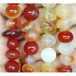 red agate chip beads, approx 8-12mm [GMST363]