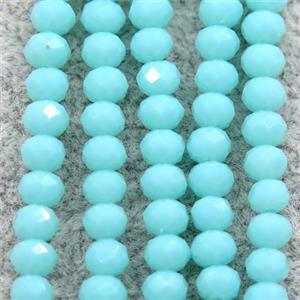 chinese crystal glass beads, faceted rondelle, approx 2.5x3mm, 150 pcs per st [GSICC1360]