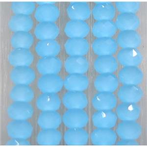 blue chinese crystal glass beads, faceted rondelle, approx 2.5x3mm, 150 pcs per st [GSICC1376]