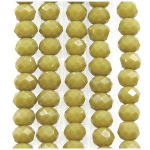 chinese crystal glass beads, faceted rondelle, approx 2.5x3mm, 150 pcs per st [GSICC1383]