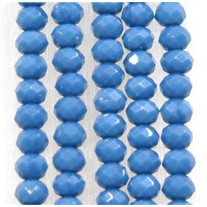 chinese crystal glass beads, faceted rondelle, approx 2.5x3mm, 150 pcs per st [GSICC1385]