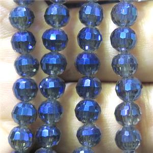 chinese crystal bead, faceted round, approx 6mm dia, 98pcs per st [GSICC723-6MM]