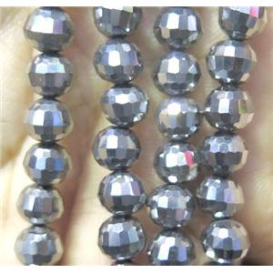 chinese crystal bead, faceted round, approx 6mm dia, 98pcs per st [GSICC728-6MM]
