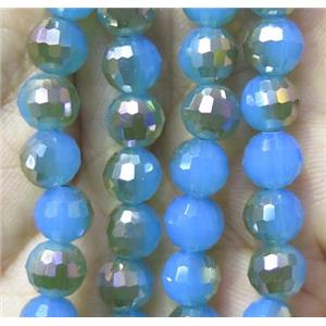 chinese crystal bead, faceted round, approx 6mm dia, 98pcs per st [GSICC730-6MM]