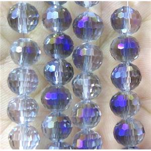 chinese crystal bead, faceted round, approx 10mm dia, 70pcs per st [GSICC747-10MM]