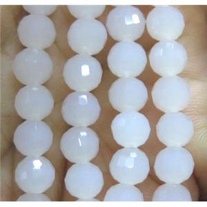 Chinese crystal glass bead, faceted round, approx 6mm dia, 72pcs per st [GSICC804]