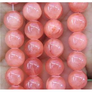 jade bead, round, stabile, approx 6mm dia, 63pcs per st [JDRD412-6MM]