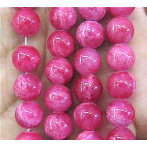 jade bead, round, stabile, approx 12mm dia, 32pcs per st [JDRD413-12MM]